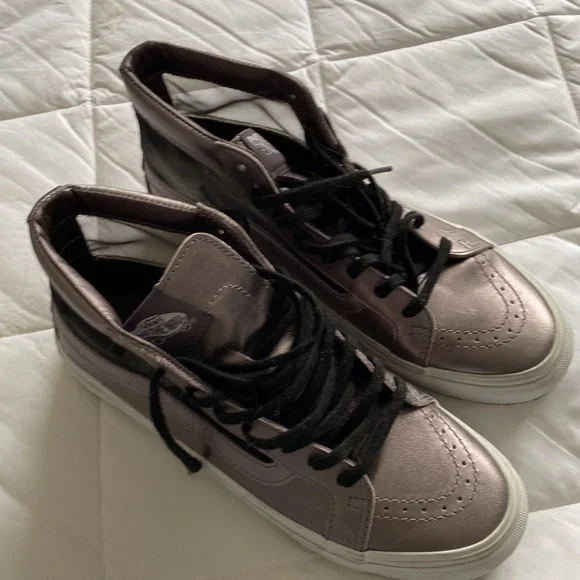 Metallic Vans Hightops - Picture 2 of 3